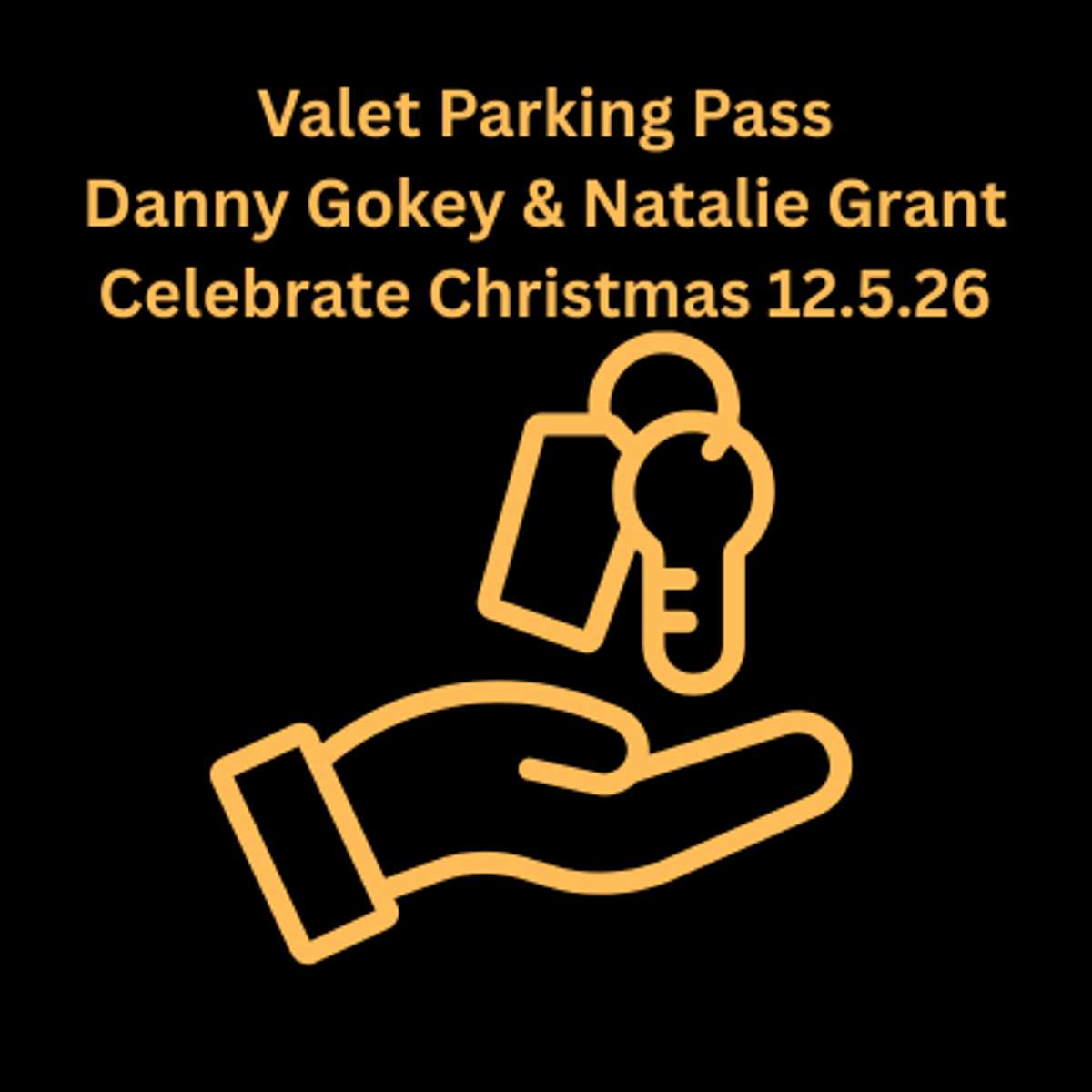 Valet Parking – Danny Gokey & Natalie Grant: Celebrate Christmas Tour