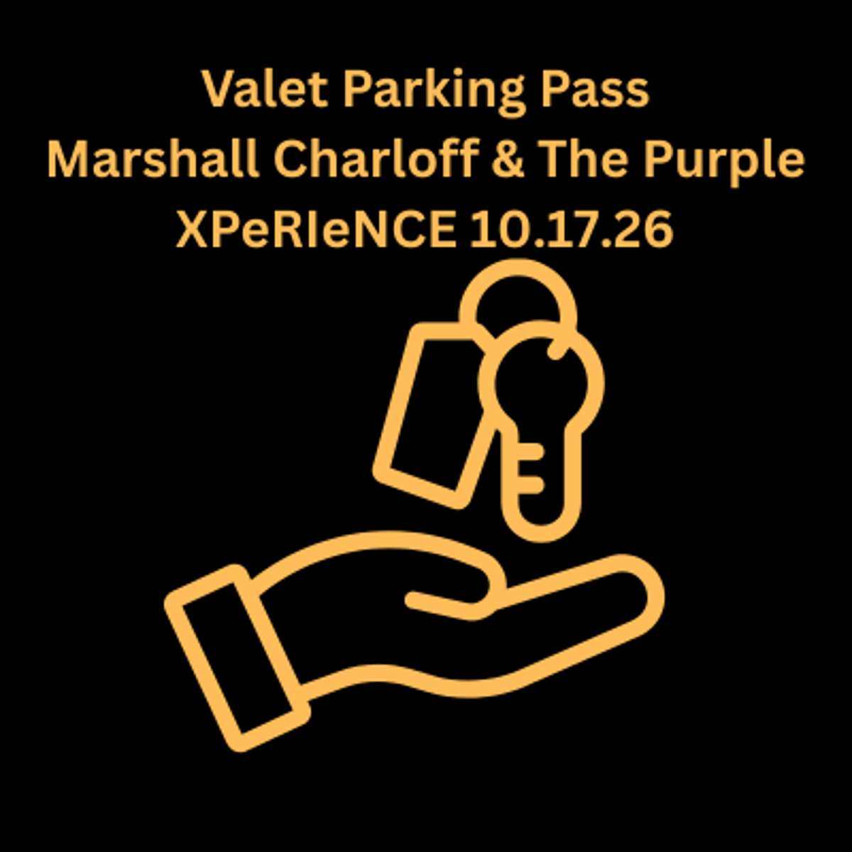 Valet Parking – Marshall Charloff & Purple XPeRIeNCE
